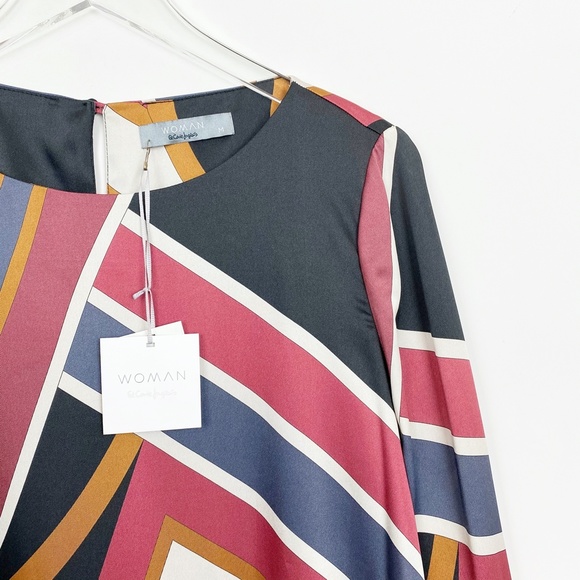 El Corte Ingles Ruffle Sleeve Flowing Dress Printe - Picture 12 of 16